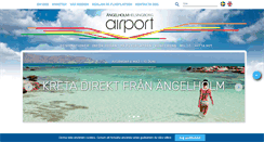 Desktop Screenshot of angelholmhelsingborgairport.se